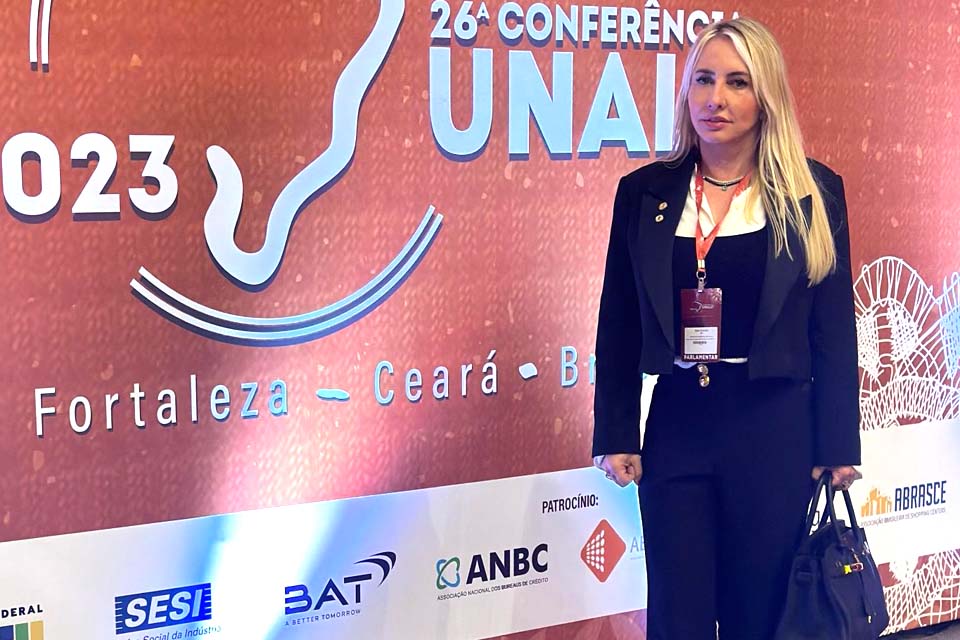 Deputada Ieda Chaves participa da 26ª Conferência Nacional da Unale e fala sobre representatividade