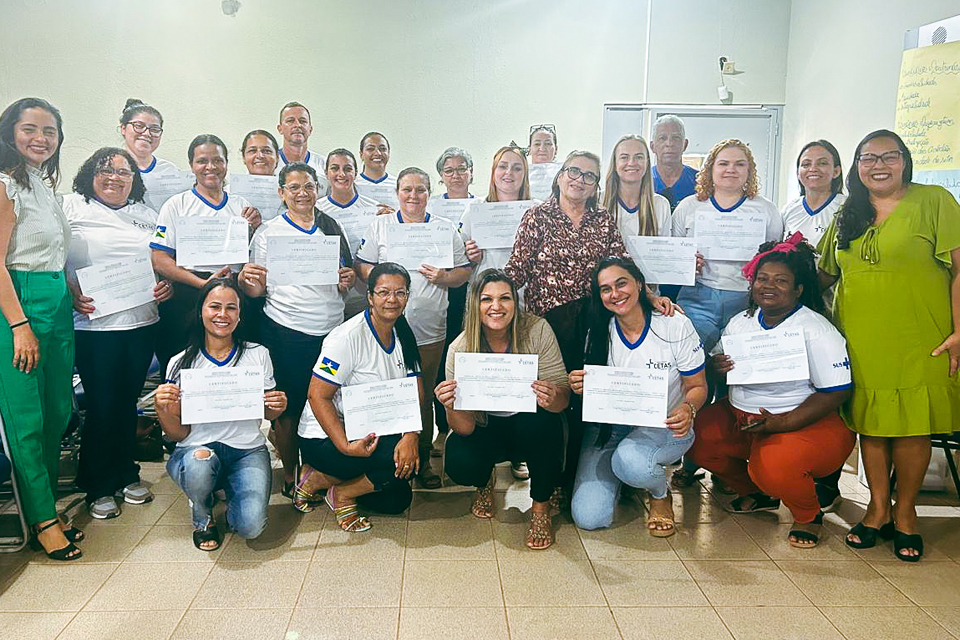 Curso de Acolhimento reforça ações de atendimento pelo SUS em Espigão do Oeste