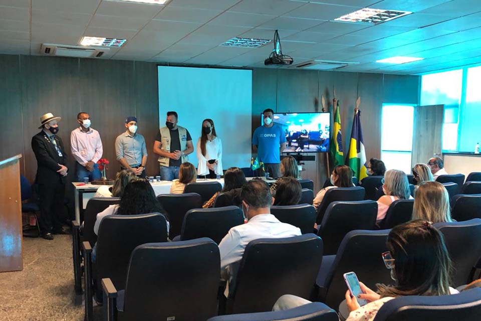 Representantes da Opas visitam Rondônia para conhecer experiência e boas práticas contra a covid