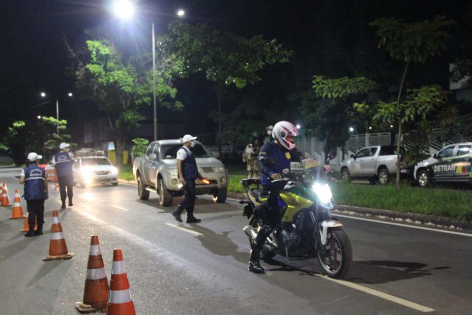 Operações Lei Seca executadas pelo Detran coíbem crimes de trânsito em Rondônia