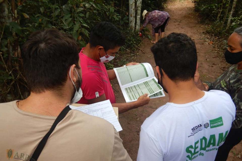 Sedam realiza capacitação de monitoramento da fauna na Reserva Extrativista Pacaás Novos