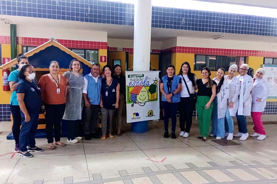 Prefeitura de Porto Velho realiza Semana Saúde na Escola