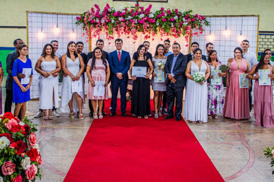 Poder Judiciário realiza Casamento Comunitário em Candeias do Jamari