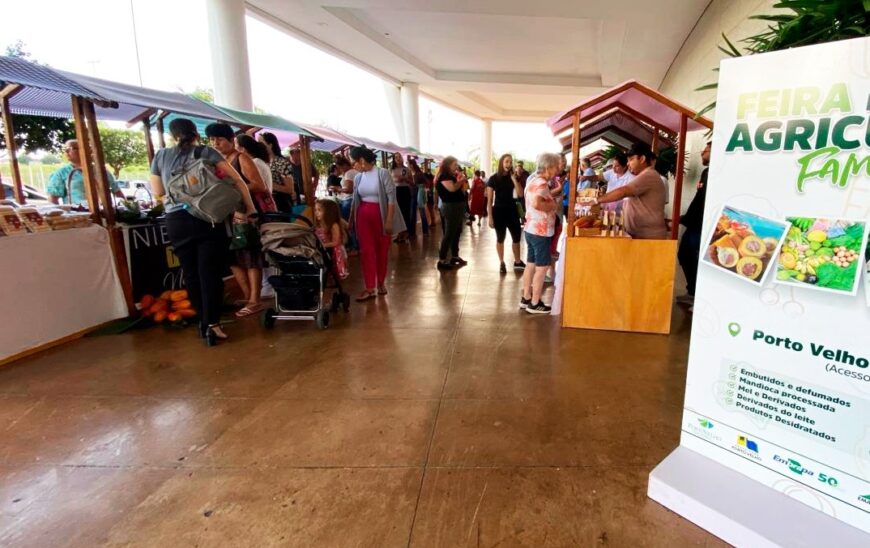 Governo de Rondônia promove 6ª Feira da Agricultura Familiar em Porto Velho, nesta sexta-feira