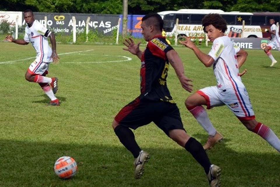 Porto Velho empata com o Real Ariquemes e fica em primeiro