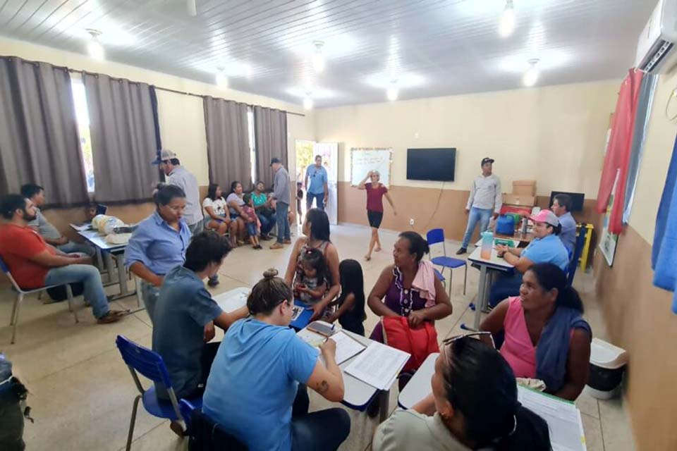 Gabinete Itinerante é realizado em Distrito de Alta Floresta do Oeste