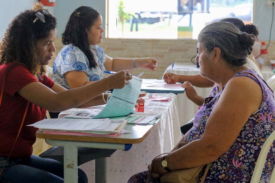 Mulheres destacam iniciativa inédita do governo de levar por meio da Seas exames de prevenção aos cânceres de útero e mama ao distrito de Cujubim Grande