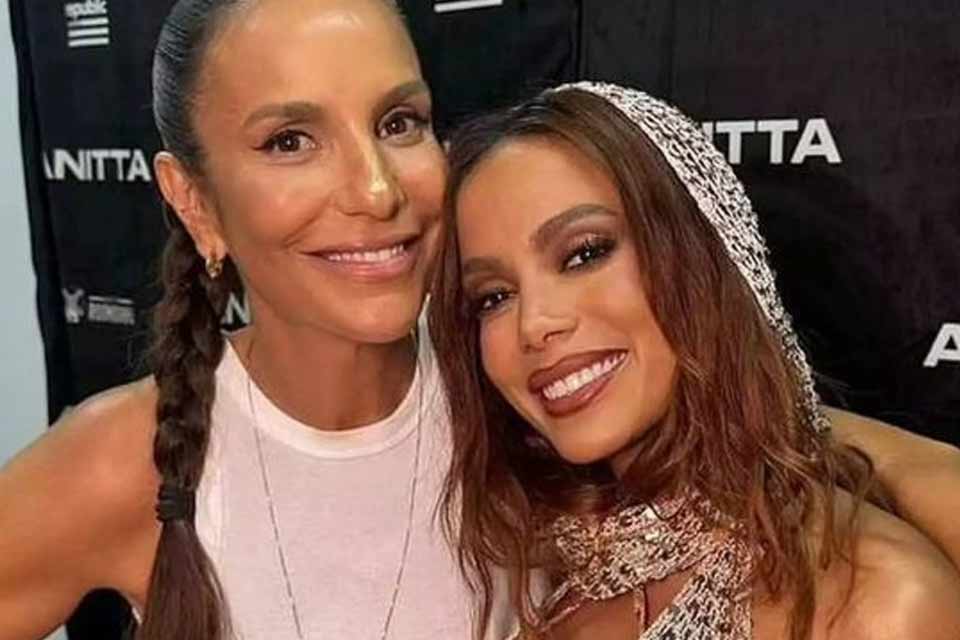 Anitta fala sobre reconciliação com Ivete Sangalo: “Me perdoou por ter sido c*zona”