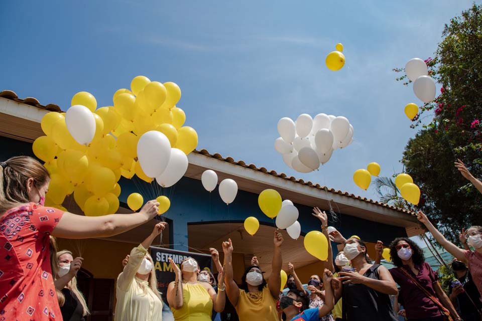 Em Porto Velho, Caps Infanto Juvenil realiza ato em alusão ao Setembro Amarelo