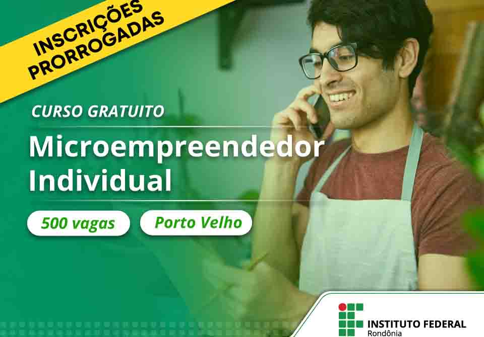 500 vagas em curso de Microempreendedor Individual com inscrição até 16 de março