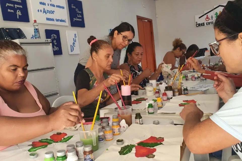 Prefeitura realiza curso de geração de renda para mulheres atendidas pelos programas sociais