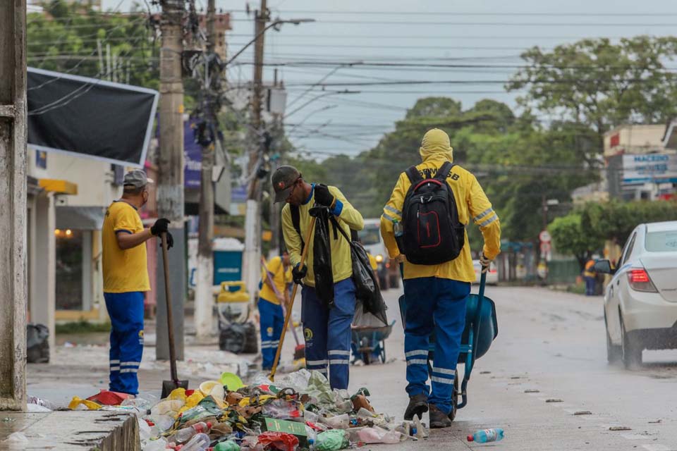 Prefeitura recolhe mais de 490 carradas de lixo no primeiro trimestre deste ano