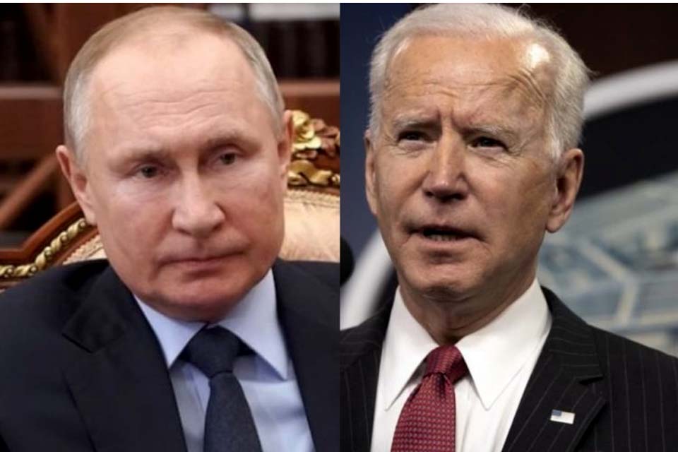 Rússia rejeita condições de Biden para conversa com Putin sobre a Ucrânia