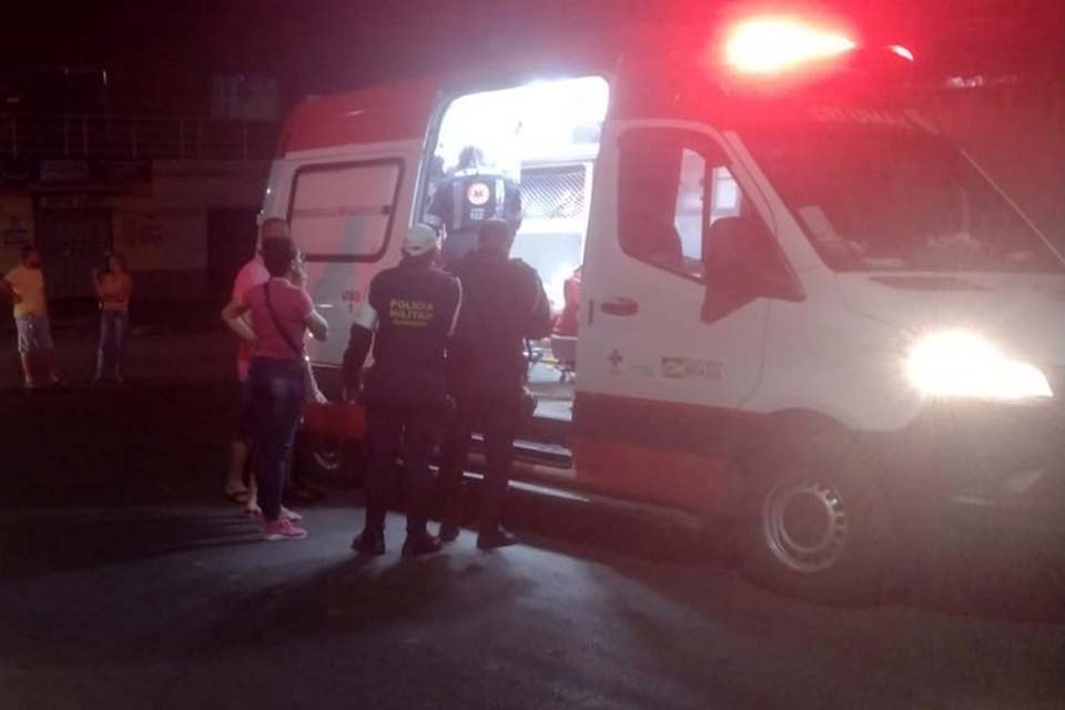 Motorista de Caminhonete foge após acidente que deixou motociclista com fratura