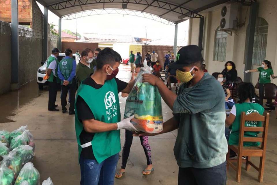 Sintero participa da campanha solidária SOS Rondônia; ação beneficia famílias carentes que enfrentam dificuldades devido a pandemia