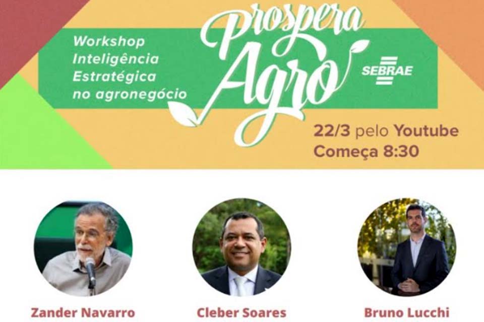 Iniciativa do Sebrae reúne especialistas para debaterem novas perspectivas do agronegócio