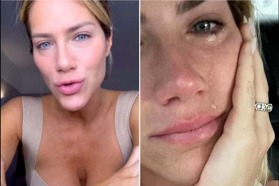 Giovanna Ewbank chora e desabafa sobre trabalho e filhos: “Exausta”