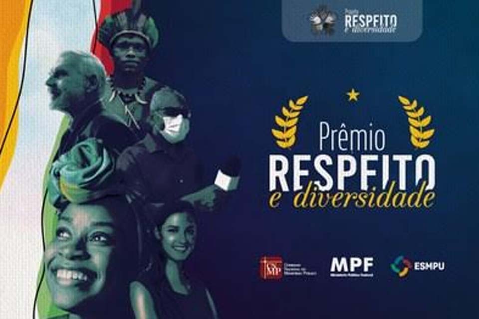 Inscrições para o Prêmio Respeito e Diversidade para imprensa e sociedade vão até 30 de julho