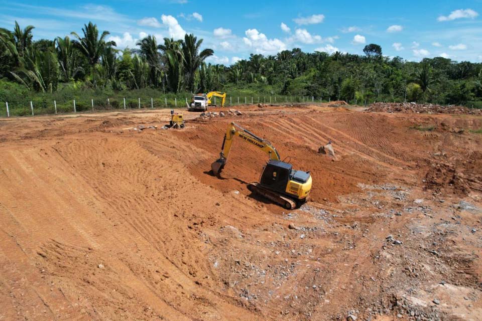 Obras da Estação de Tratamento de Esgoto avançam para a segunda etapa de execução