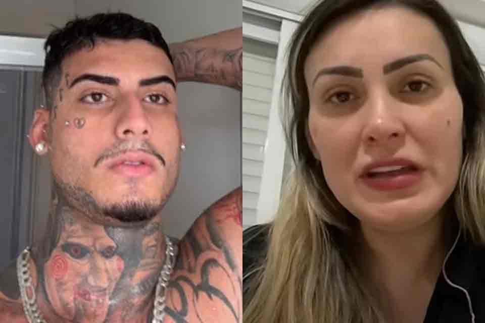 Andressa Urach reage a foto de namorado com loira: “Meu gato lindo”