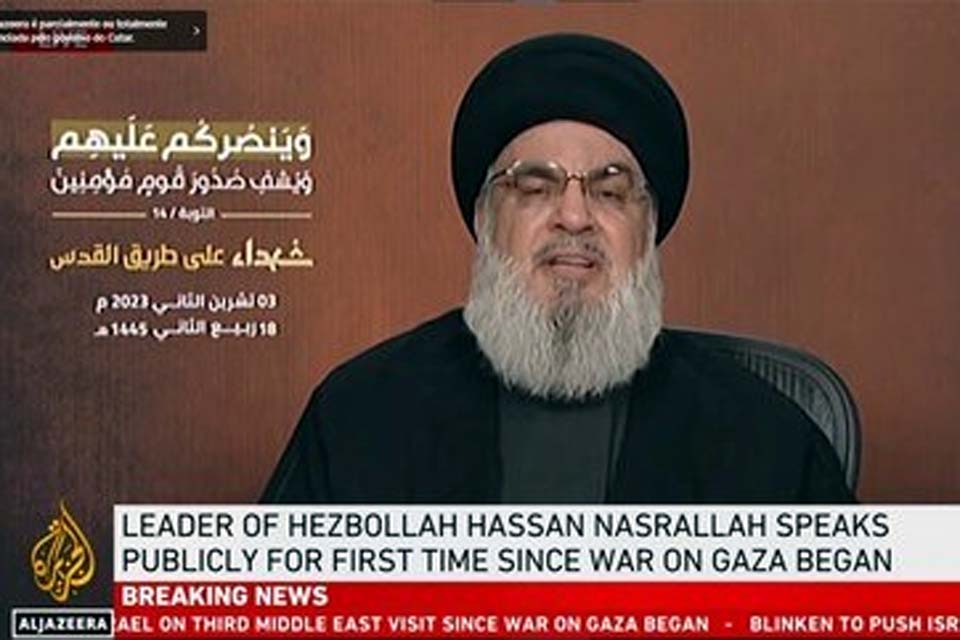 Líder do Hezbollah diz que o Hamas planejou ataque contra Israel sem ajuda do Irã