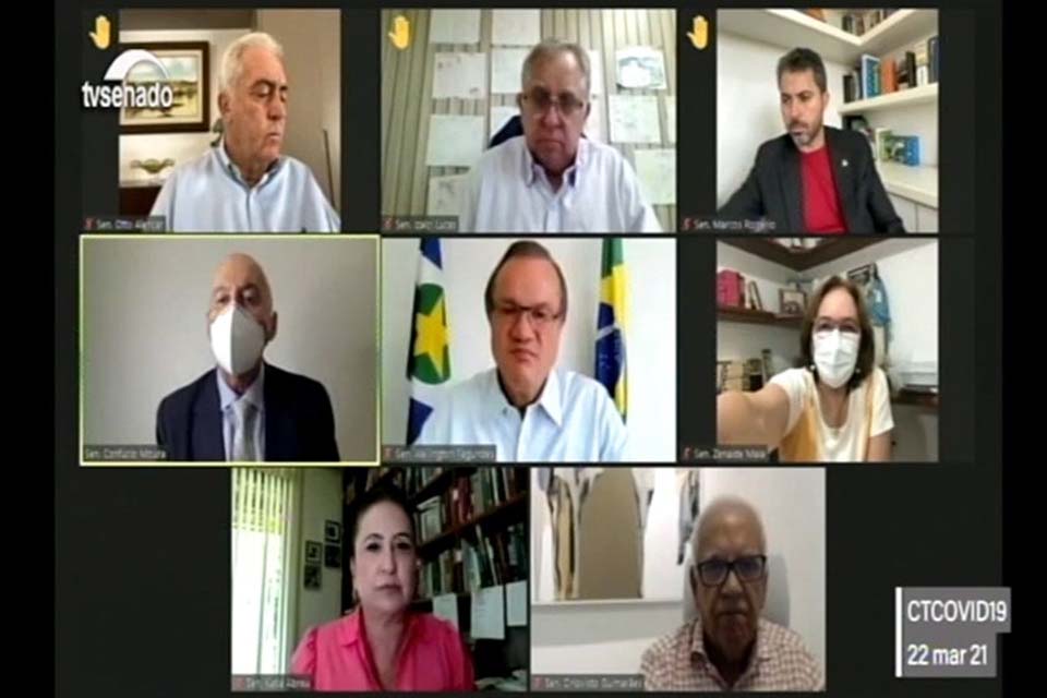 Coronavírus: Senado pede socorro à comunidade internacional e Marcos Rogério coloca culpa em governadores e prefeitos