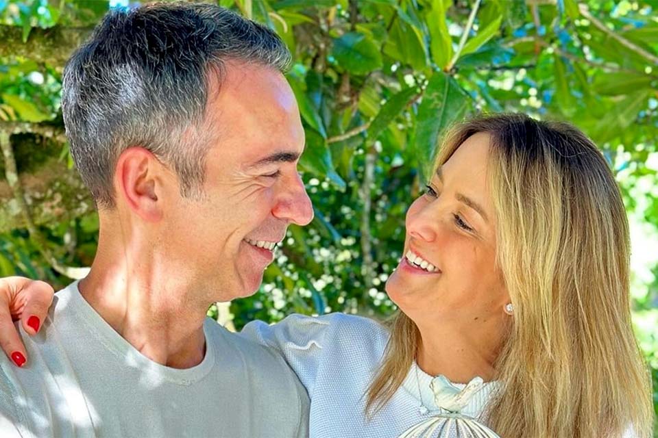 Cesar Tralli se declara para Ticiane Pinheiro em aniversário de casamento: 'Deixa minha vida mais doce'