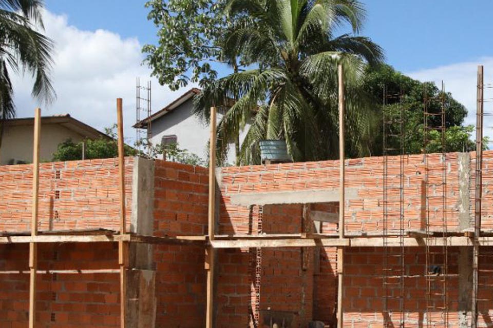 Obras de construção do Instituto de Previdência dos Servidores Públicos de Jaru , seguem em ritmo acelerado