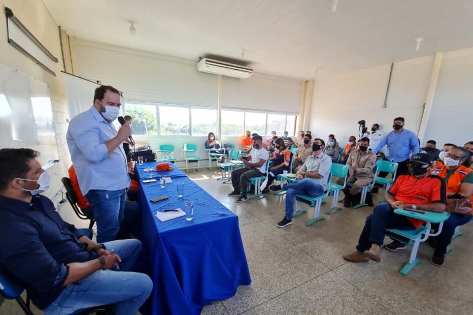 Presidente da ALE-RO, Alex Redano participa da solenidade de abertura de capacitação em Defesa Civil