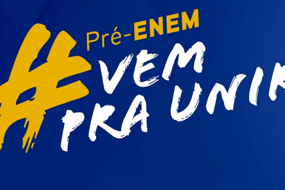 UNIR abre inscrições para cursinho gratuito Pré-Enem 2022