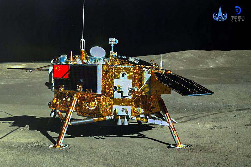 China publica novos dados obtidos por sondas em Marte e na Lua