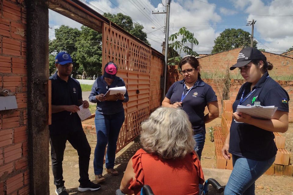 Governo do Estado realiza cadastro físico e socioeconômico em bairros de Porto Velho