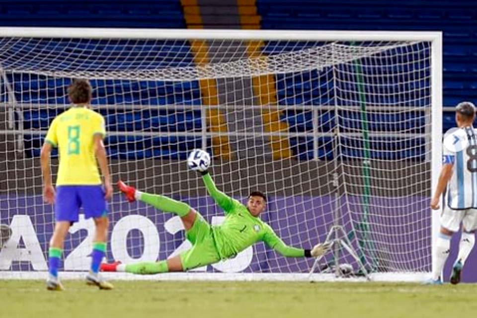 Mycael, goleiro rondoniense, veste a número 1 da Seleção Brasileira sub-20, Esportes