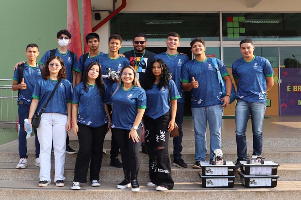 Campus Guajará-Mirim é representado por três equipes na fase estadual da Olimpíada Brasileira de Robótica