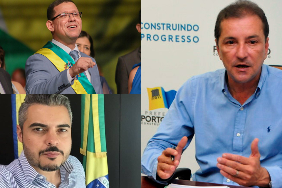 Governador Marcos Rocha incentiva Thiago Flores a mudar de decisão sobre reeleição em Ariquemes; e Hildon Chaves decide seu destino esta semana