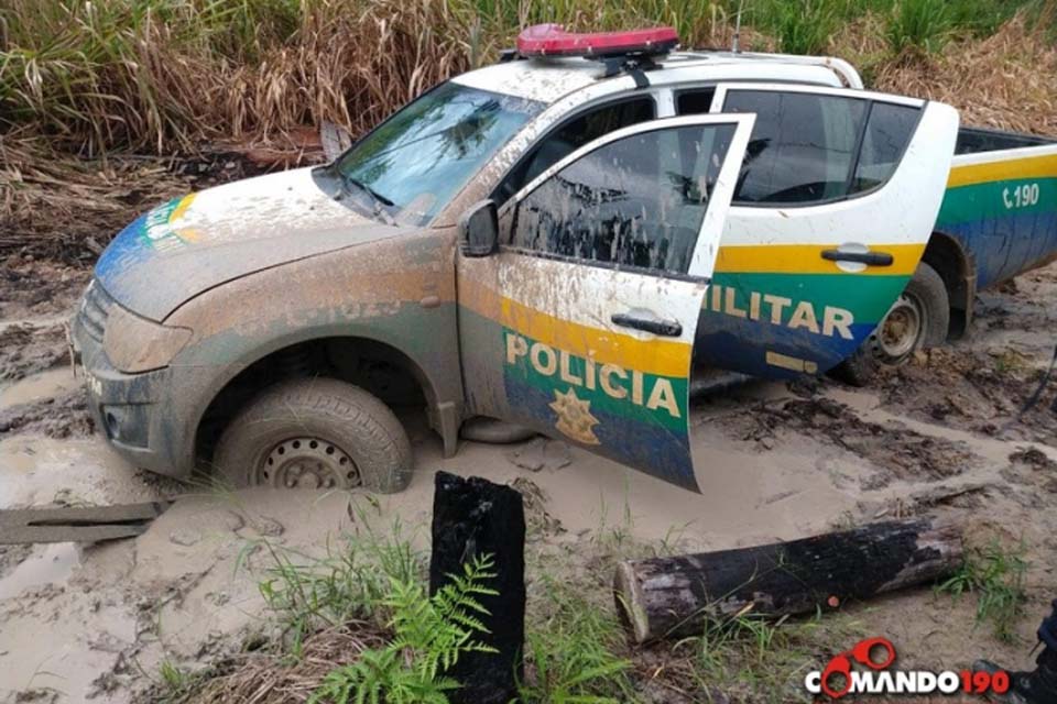 PM recupera motocicleta durante patrulhamento rural em Rondominas