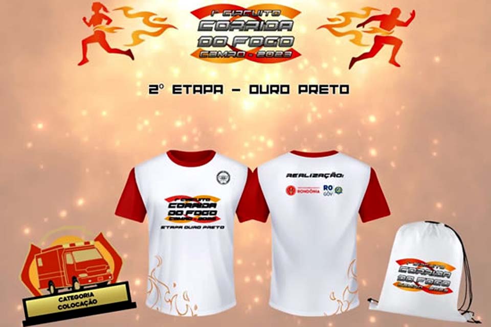 Inscrições Abertas para a Emocionante Corrida do Fogo - Etapa Ouro Preto do Oeste!