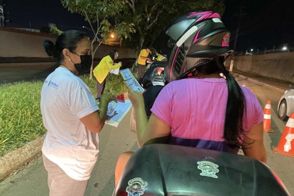 “Condução Segura” é incentivada a motoristas com ações educativas realizadas pelo Detran, em Porto Velho