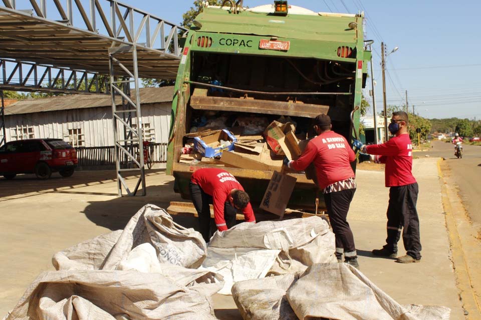 Veja cronograma do funcionamento da coleta de resíduos no município