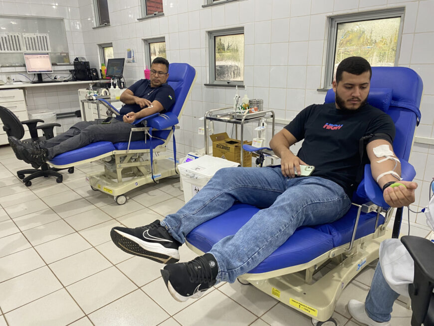 Servidores incentivados a doarem sangue em virtude de demandas de urgência