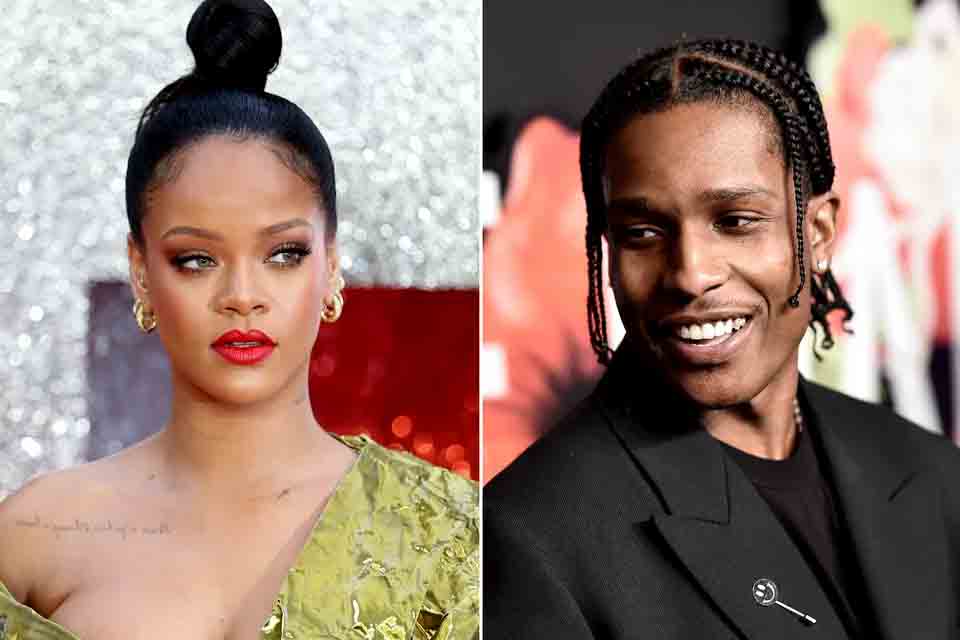 Rihanna está grávida do primeiro filho com A$AP Rocky