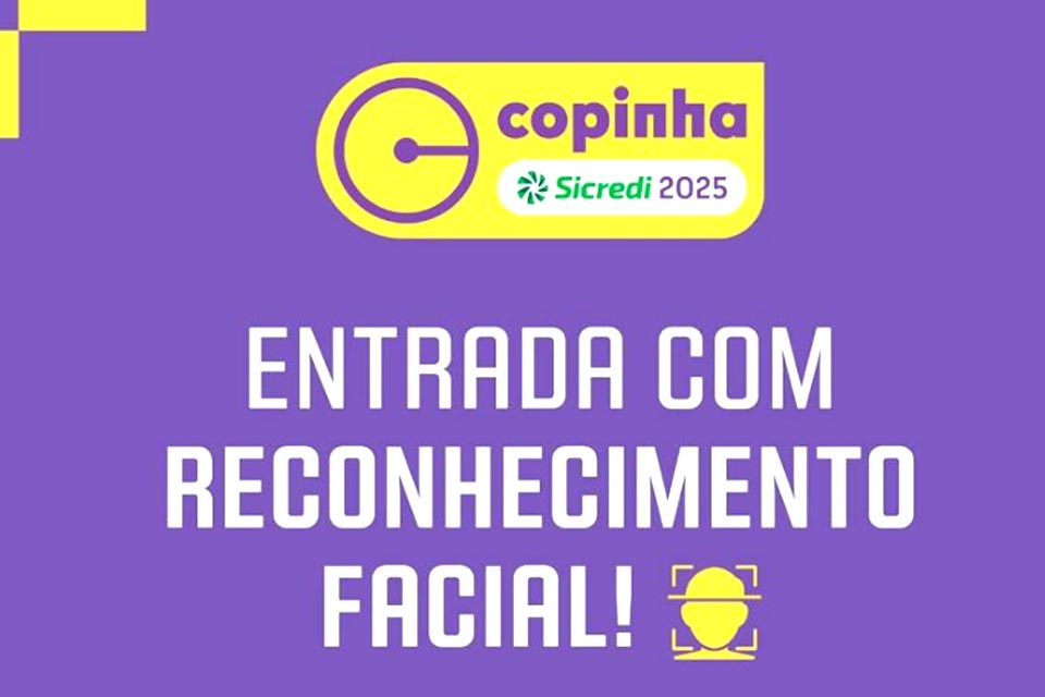 Acesso ao jogos da Copinha 2025 será por reconhecimento facial