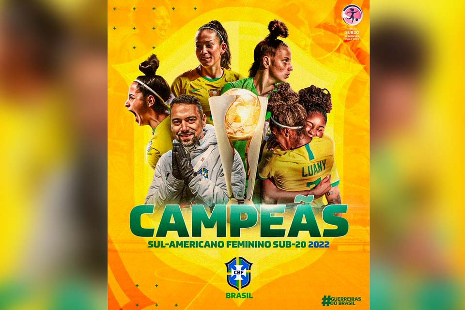 Brasil garante título do Campeonato Sul-Americano Feminino Sub-20