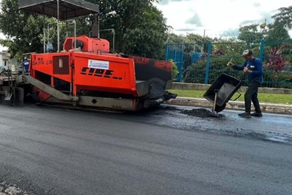 Ordem de serviço que irá pavimentar 100% da Estância Turísitica é assinada