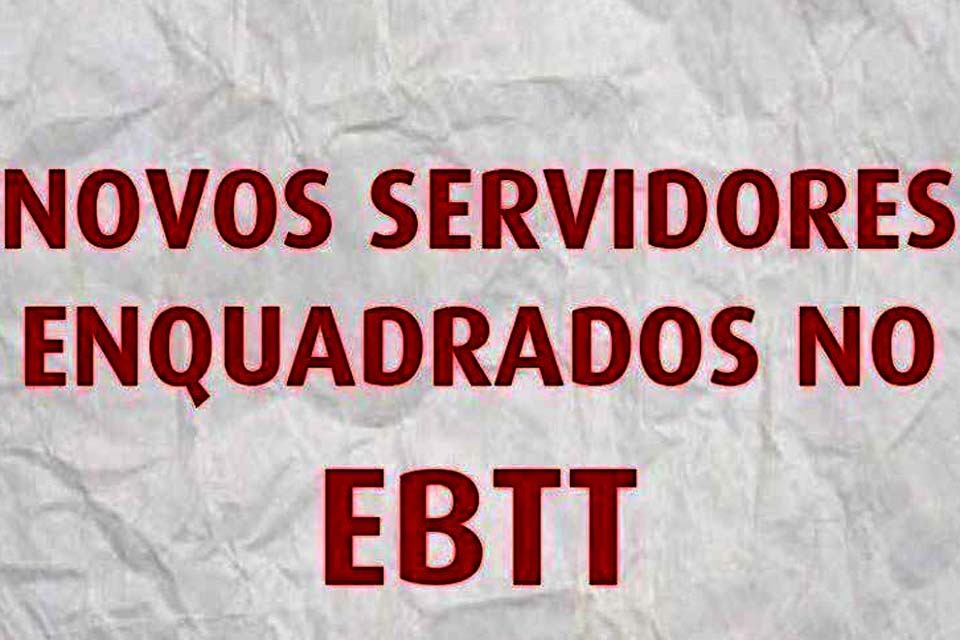 Novos professores federais de Rondônia são enquadrados no Carreira de Magistério do Ensino Básico Técnico e Tecnológico-EBTT