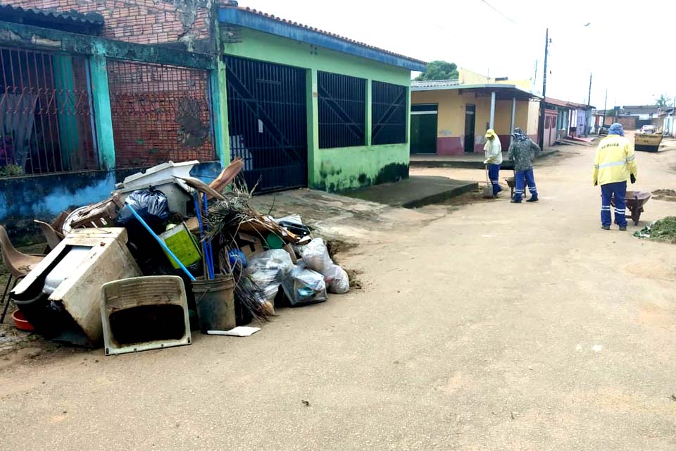 Porto Velho - Semusb trabalha com diferentes frentes de trabalho