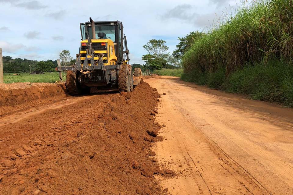 Patrolamento nas via rurais tem início na Linha 5 Irmãos que dá acesso a BR-364