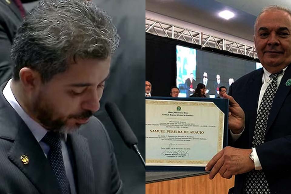 Senador de Rondônia Marcos Rogério chora ao pedir licença da função para cuidar da filha; Samuel Araújo assume