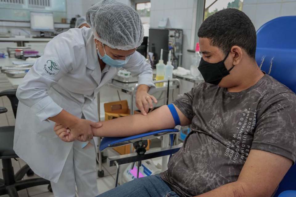 Doação de sangue pode ser realizada às quartas-feiras no período vespertino