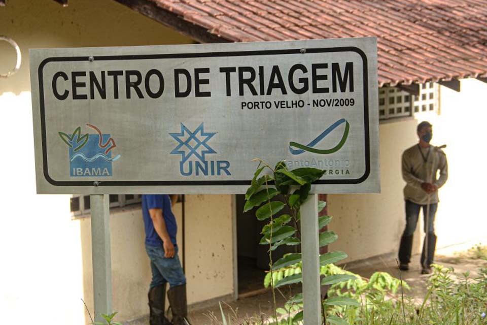 Parceria entre Sedam e Ibama prevê reativação do Centro de Triagem e Reabilitação de Animais Silvestres em Rondônia